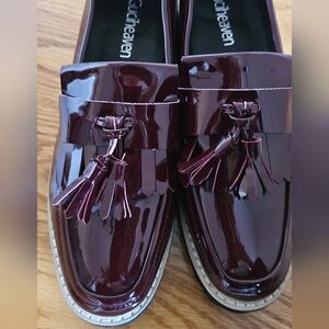 Calvin Klein Women's Burgundy Loafers 7.5